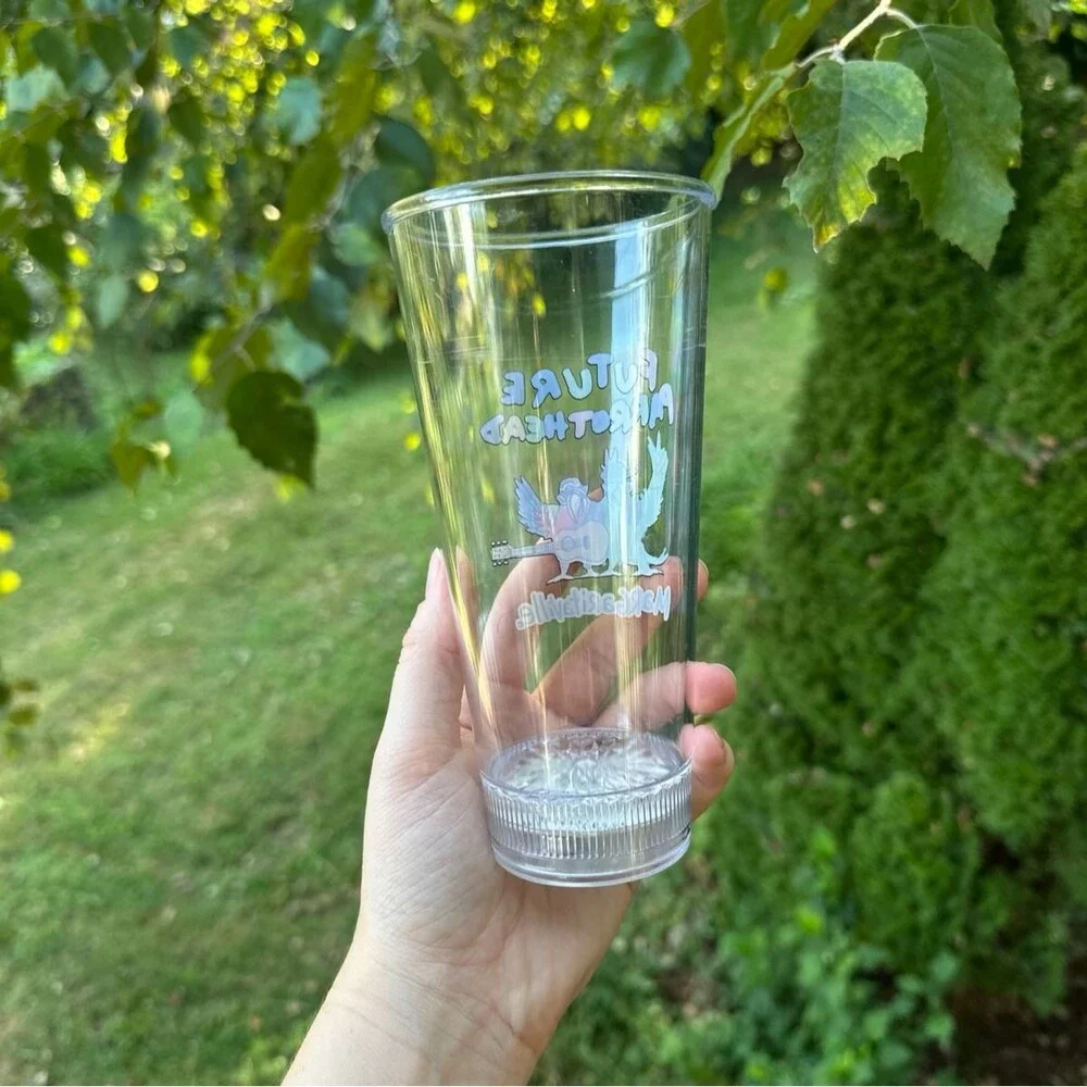 Future Margaritaville Parrot Head Light Up Drinking Glasses Souvenir